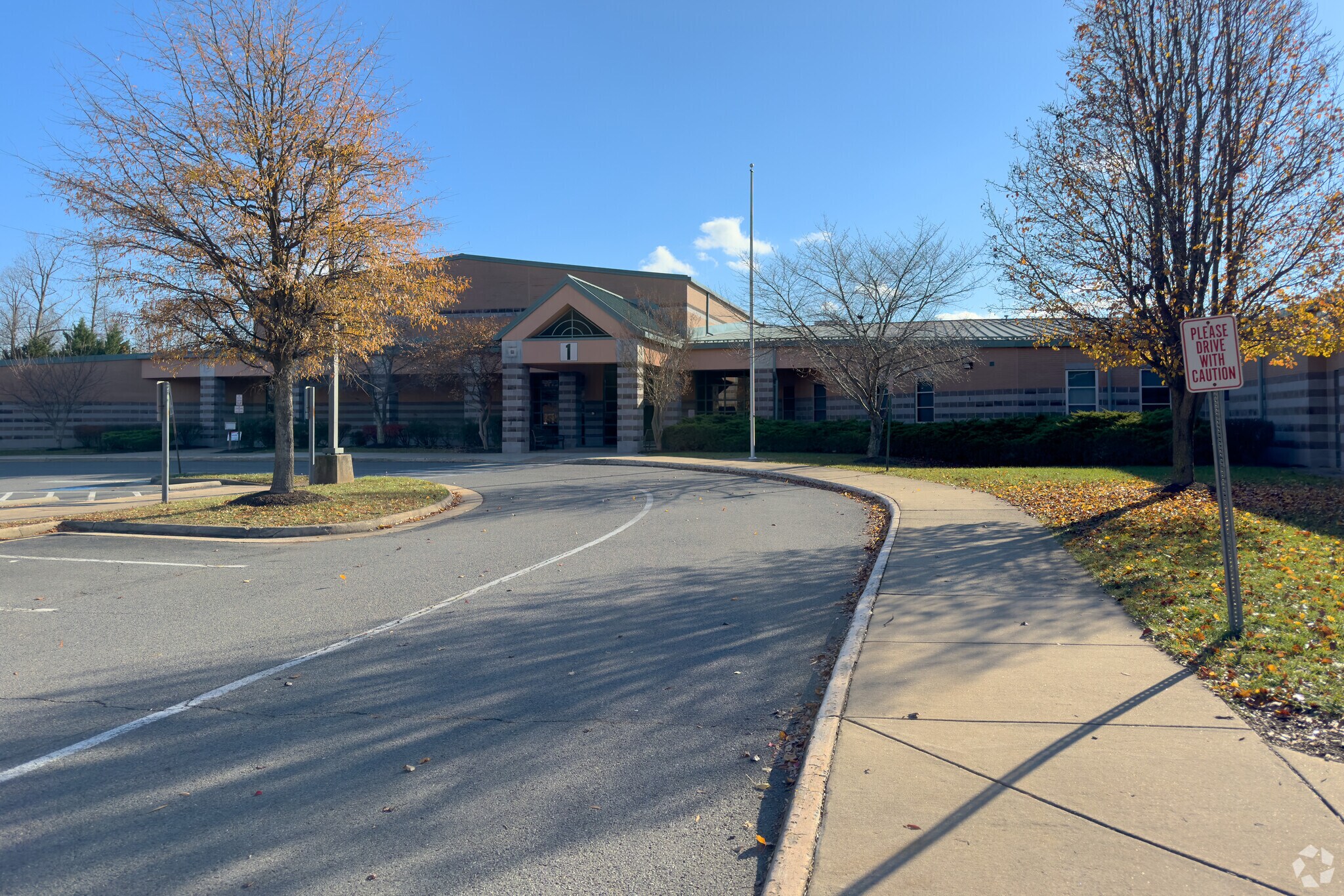 Cedar Point Elementary School — exterior view