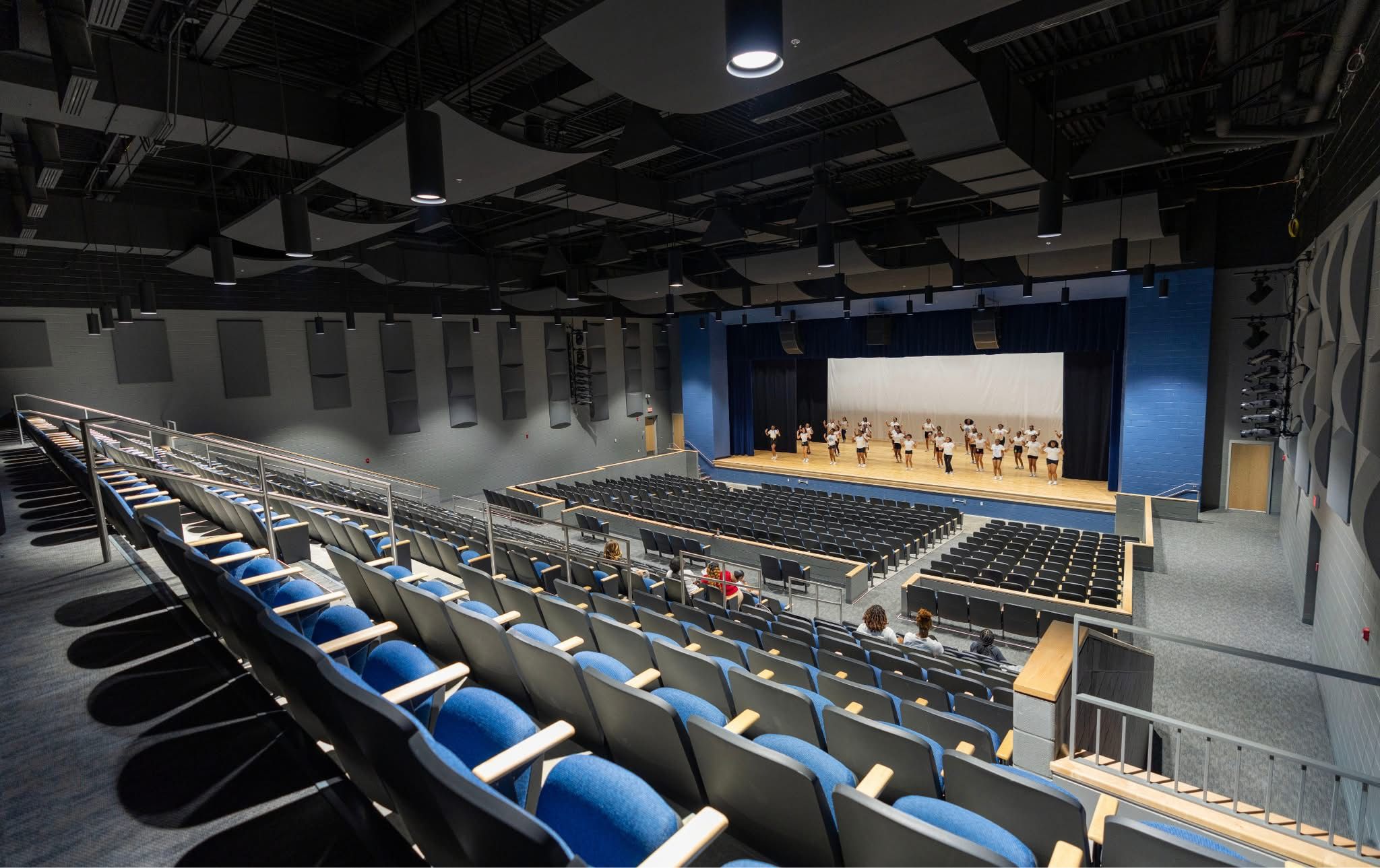 Halifax High School — detailed cleaning work