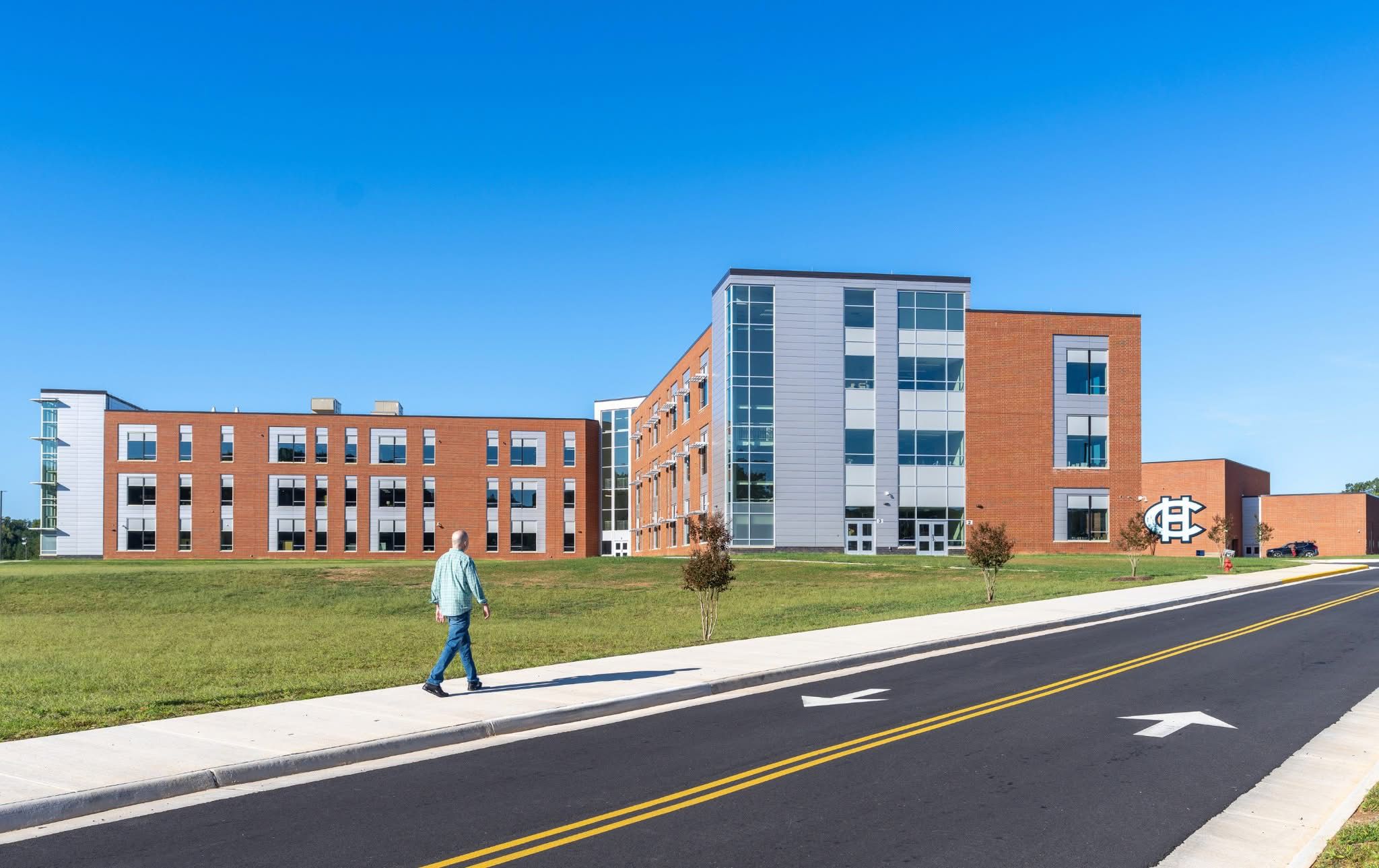 Halifax High School — detailed cleaning work